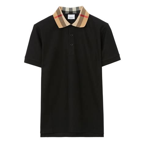 burberry polos cheap|black burberry polo shirt.